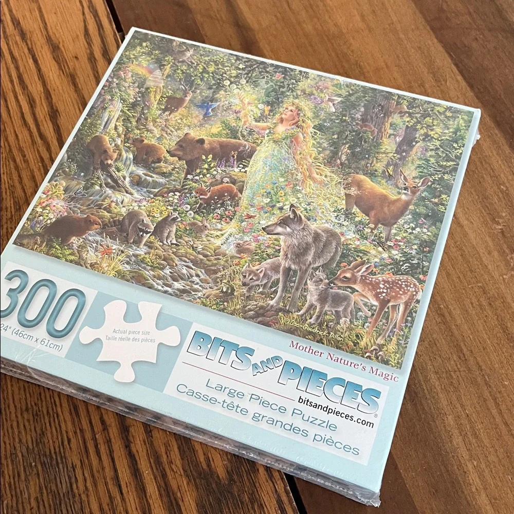 Bits and Pieces 300 Piece Puzzle Mother Nature magic